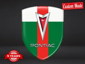 Pontiac 3M Sticker Hochwertig Anpassbar Professionell